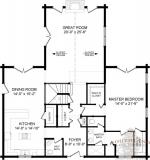 Clark II - Plans & Information | Southland Log Homes