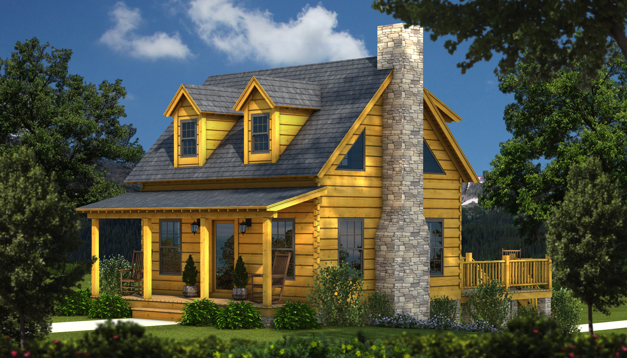 Auburn Plans Information Southland Log Homes