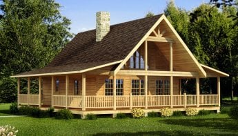 Carson - Plans &amp; Information | Southland Log Homes
