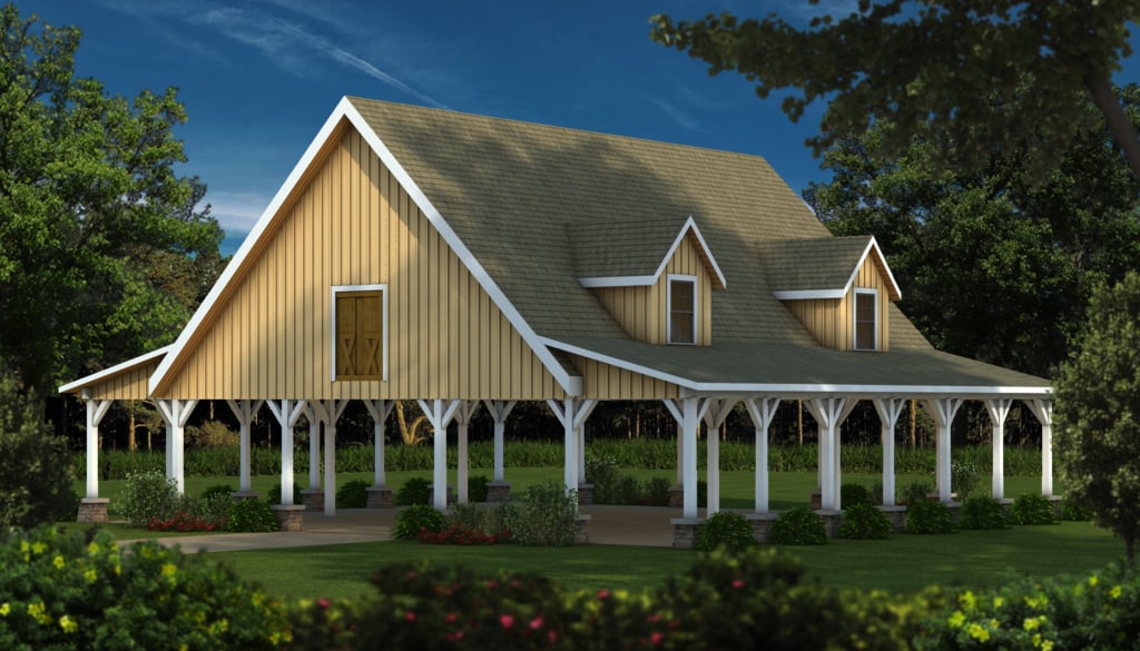 timber frame wood barn plans & kits southland log homes