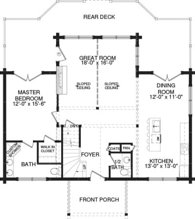 Blount - Plans & Information | Southland Log Homes