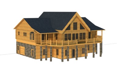 Burke - Plans & Information | Southland Log Homes