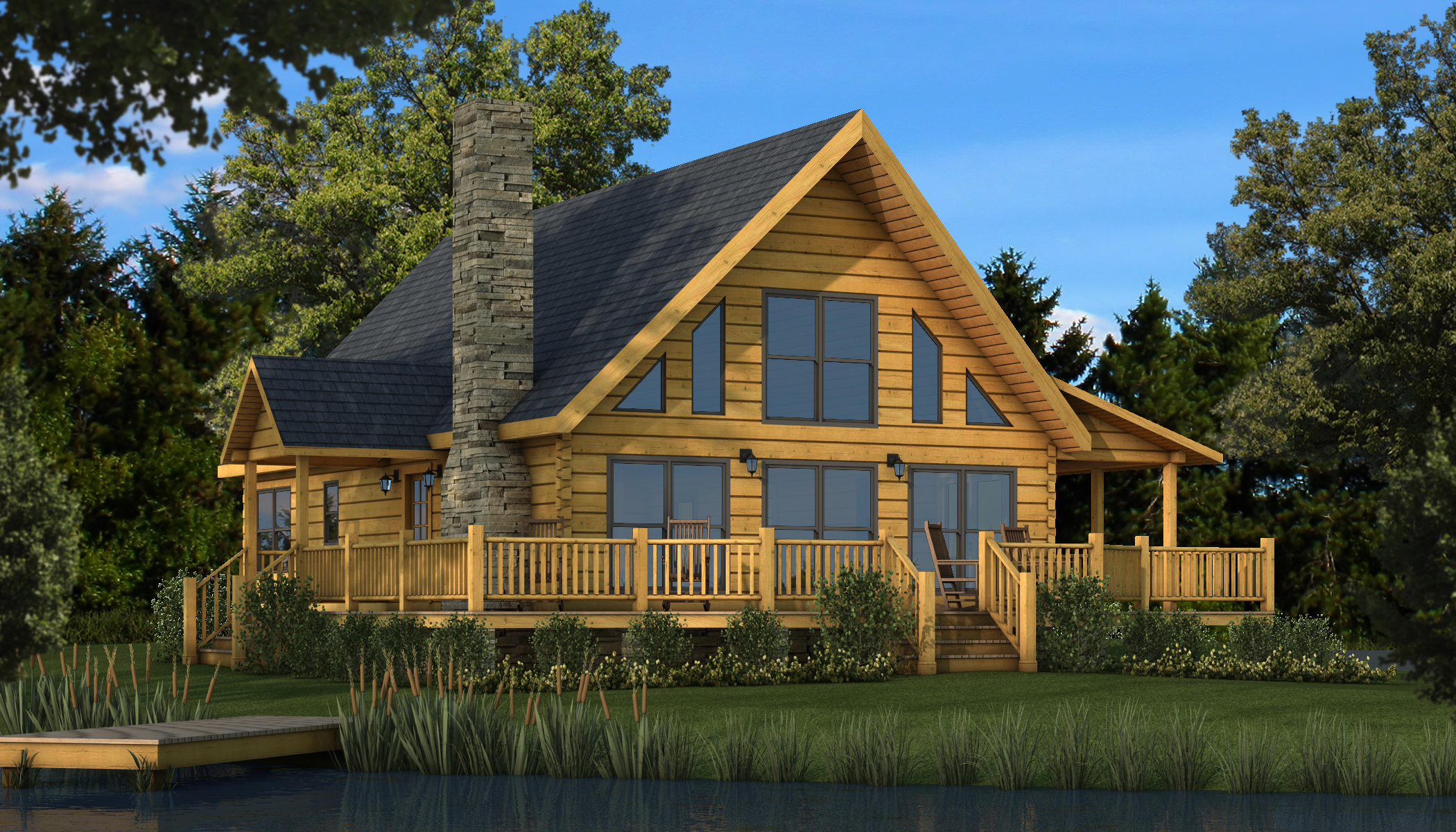 log house design