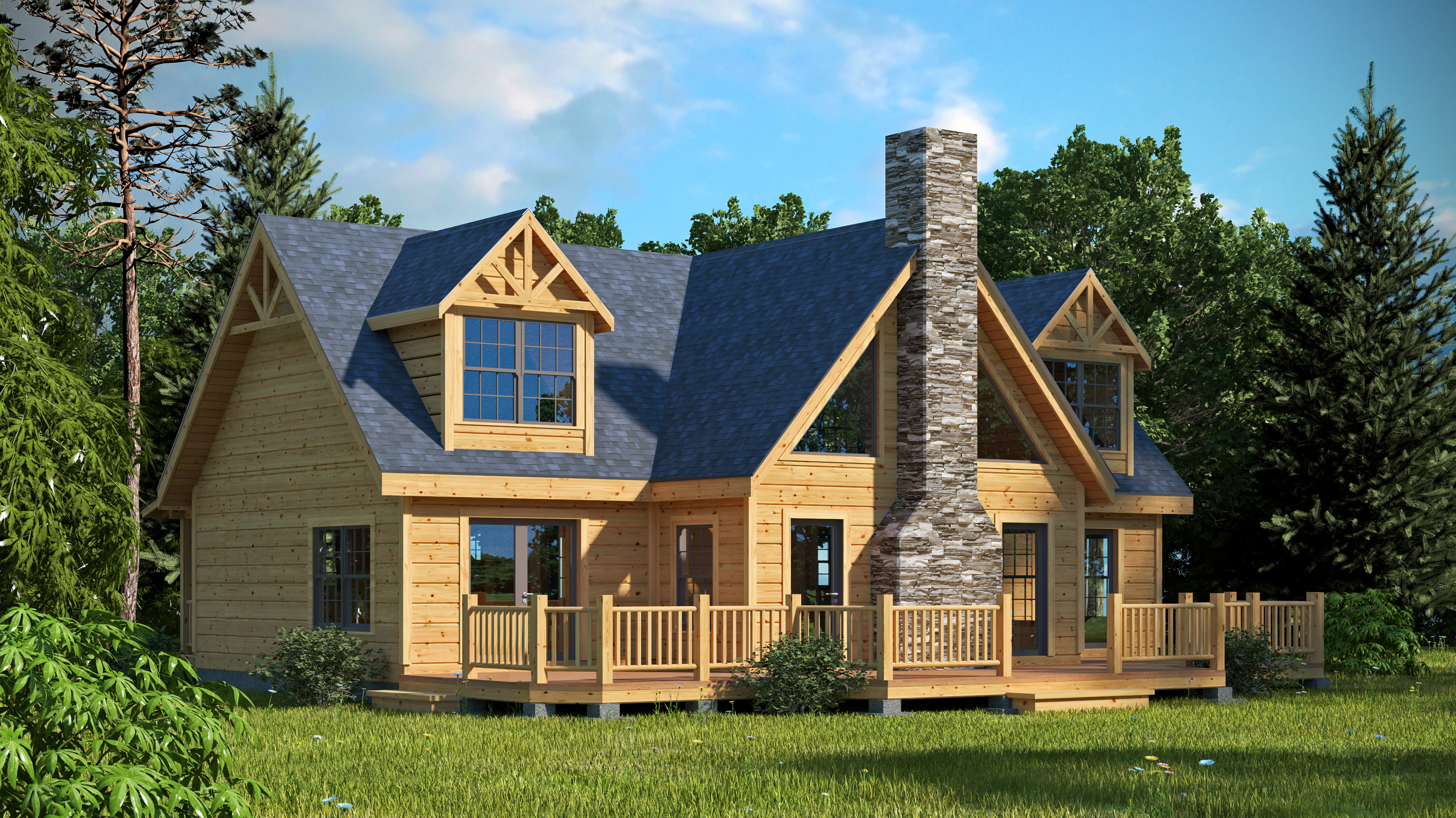 Affordable Timber Frame Homes Kits - Image to u